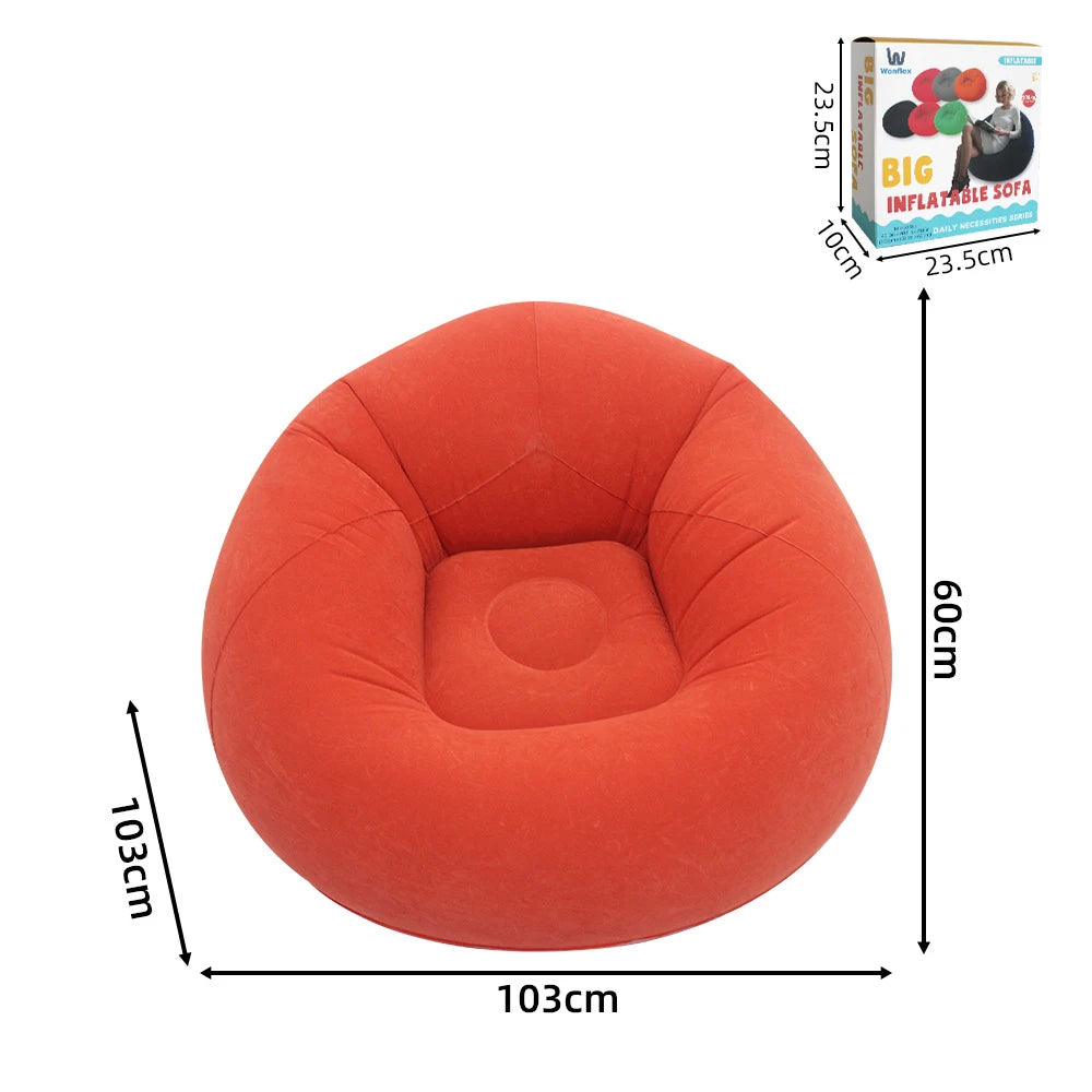 Mom’s Escape Portable Inflatable Lazy Sofa & Cozy Lounge Chair