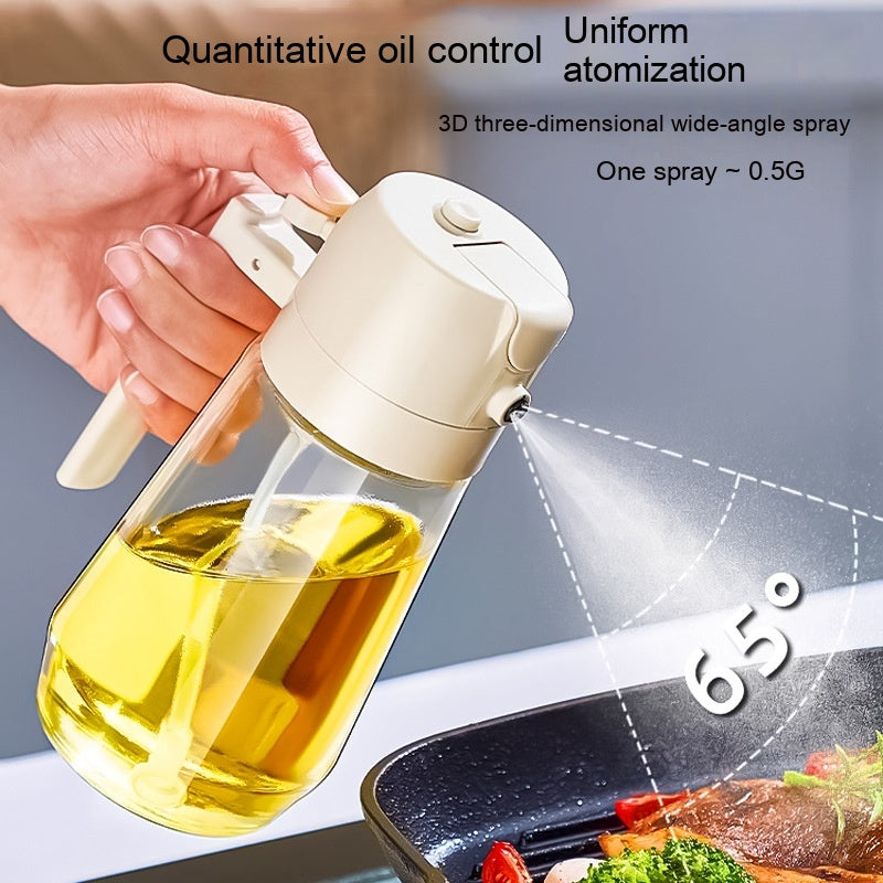 Mom’s 2-in-1 Premium Glass Oil Sprayer & Dispenser Bottle