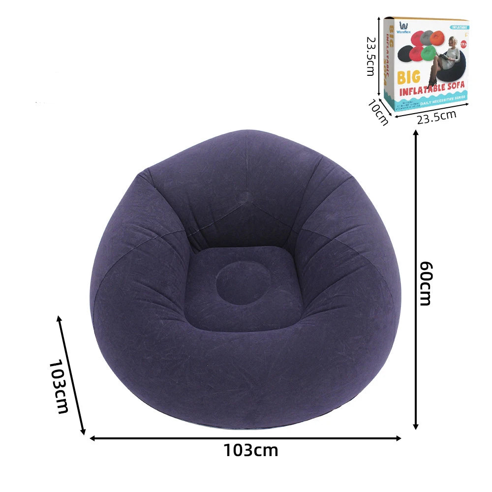 Mom’s Escape Portable Inflatable Lazy Sofa & Cozy Lounge Chair