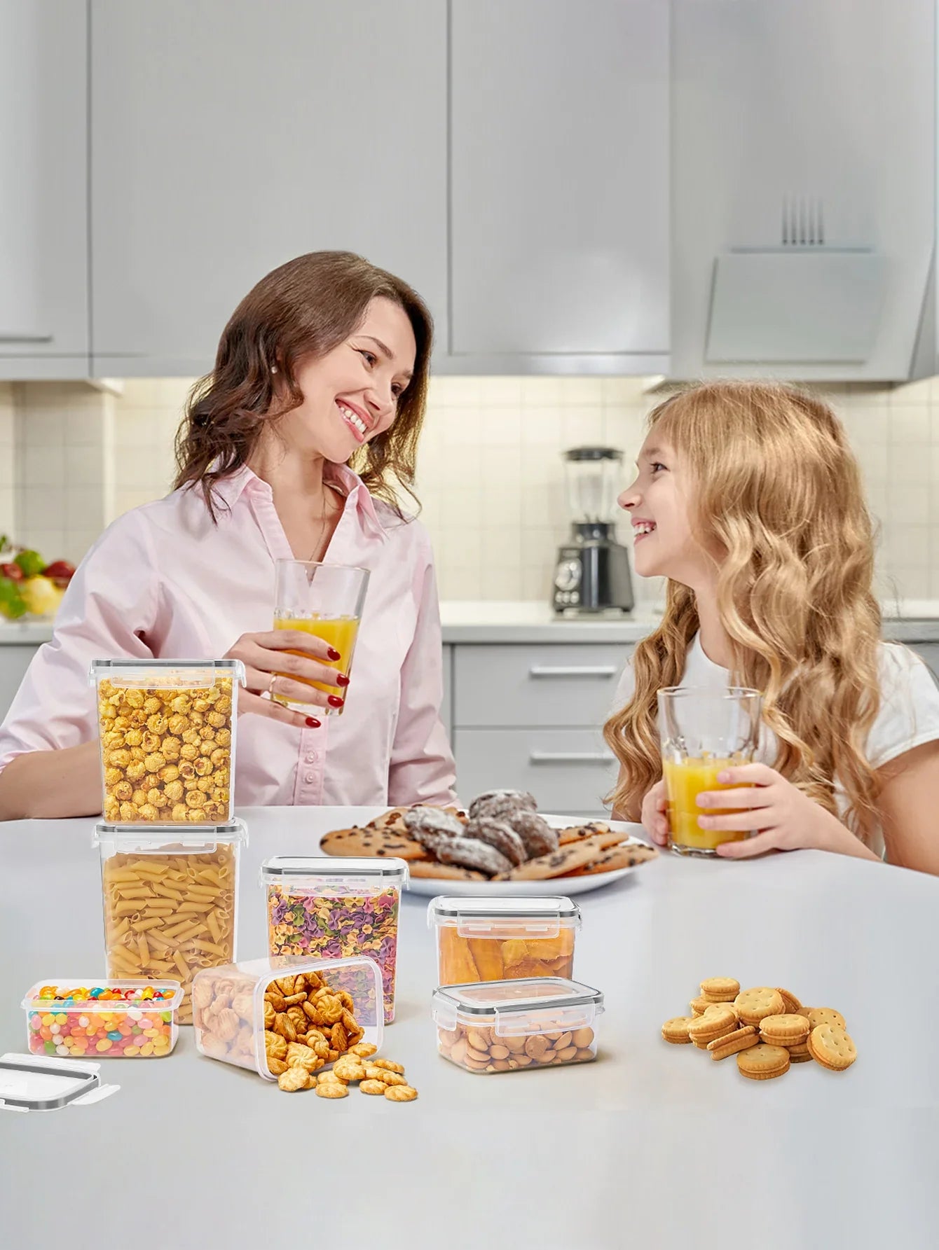 24-Piece Airtight Food Storage Container Set With Lids
