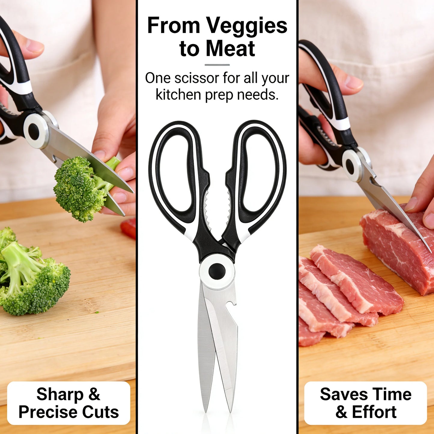 Mom’s Ultimate 6-in-1 Heavy Duty Kitchen Shears