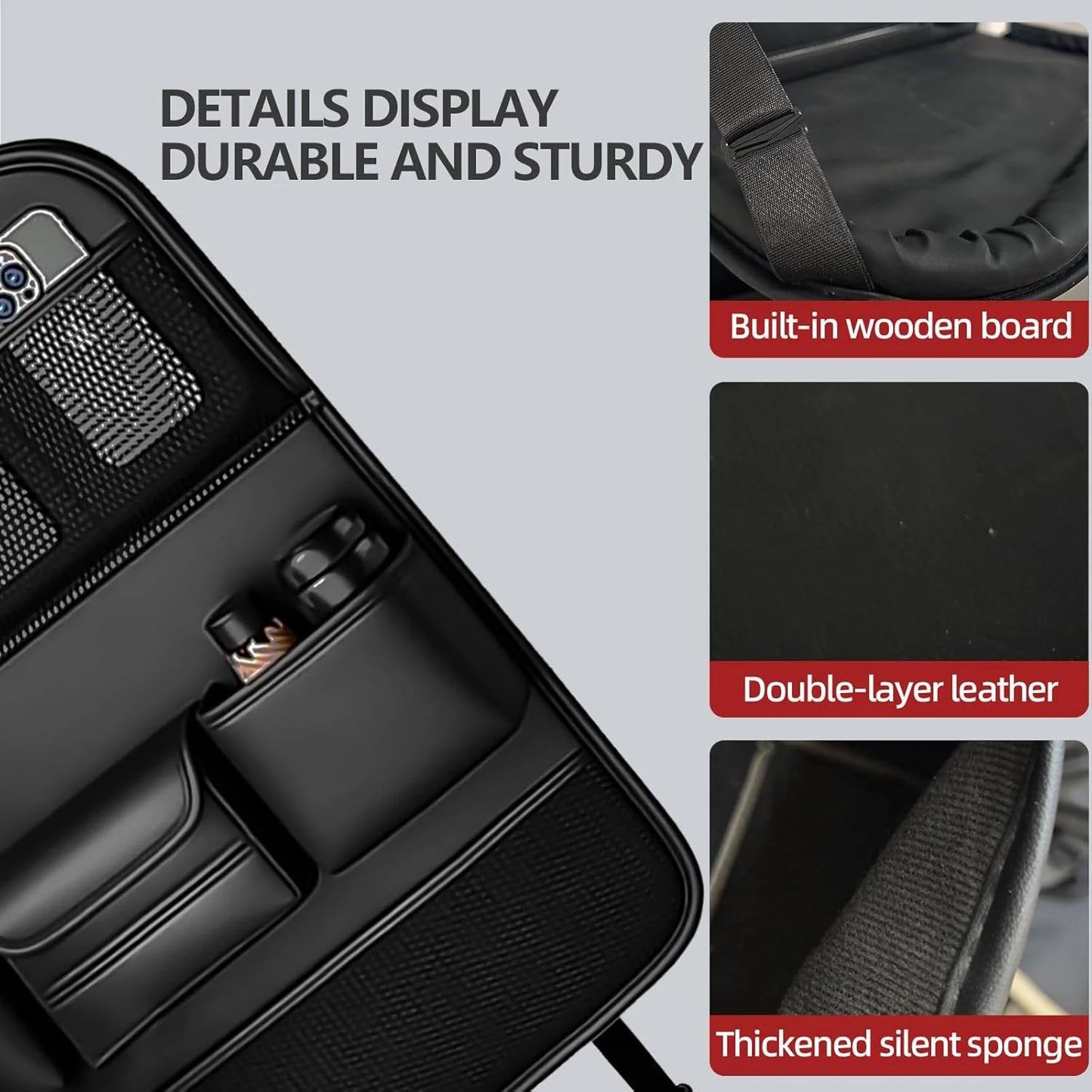 Mom’s Road-Trip Backseat Organizer & Foldable Activity Tray