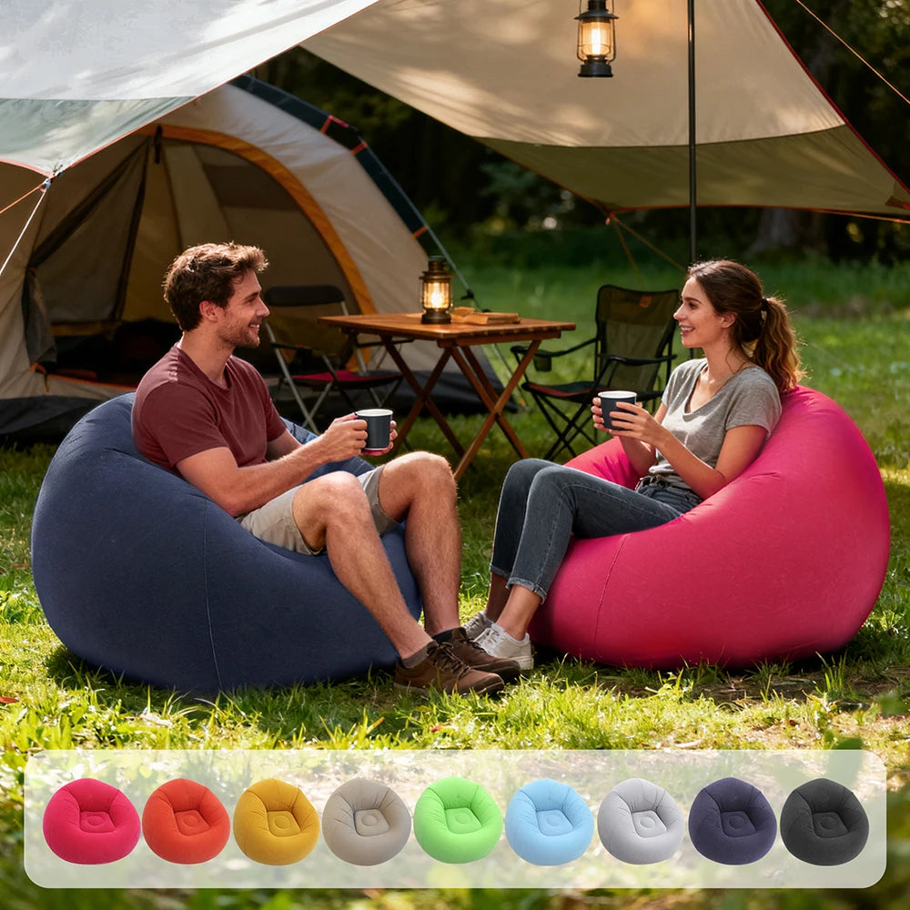 Mom’s Escape Portable Inflatable Lazy Sofa & Cozy Lounge Chair