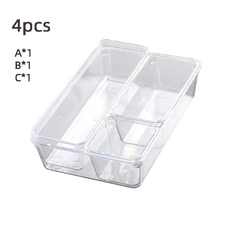Mom’s Custom 25-Piece Ultra-Clear Drawer Organizer Set