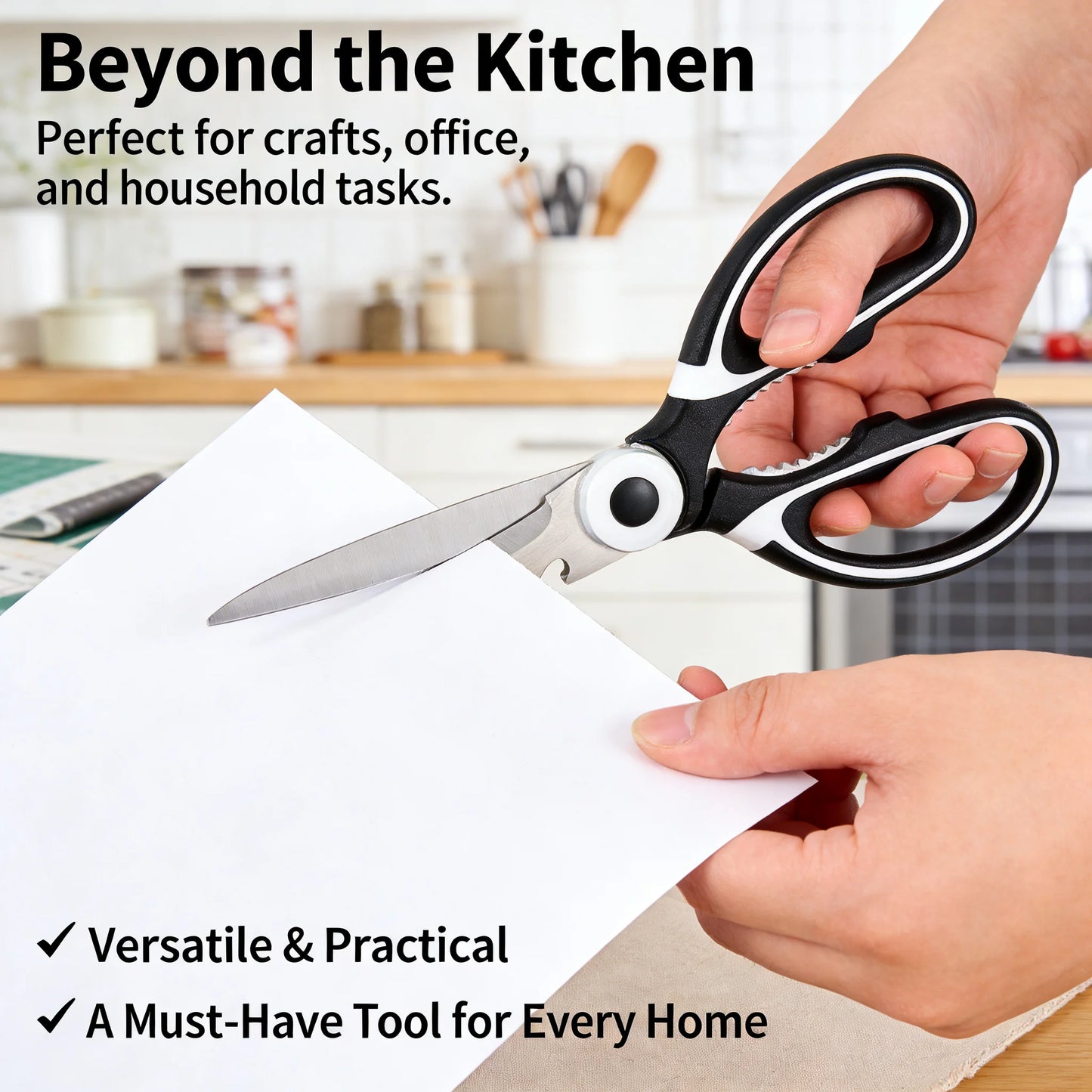 Mom’s Ultimate 6-in-1 Heavy Duty Kitchen Shears