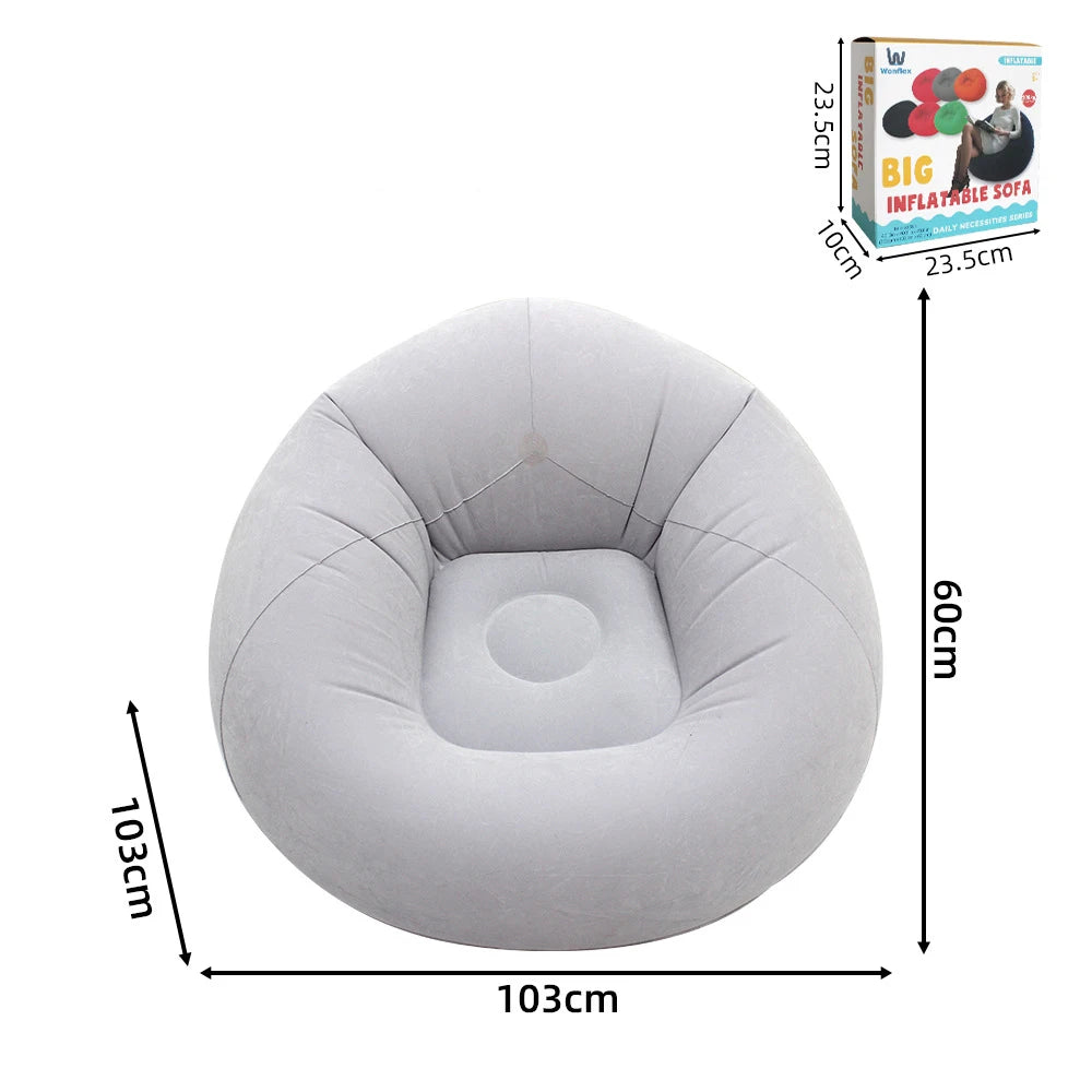Mom’s Escape Portable Inflatable Lazy Sofa & Cozy Lounge Chair