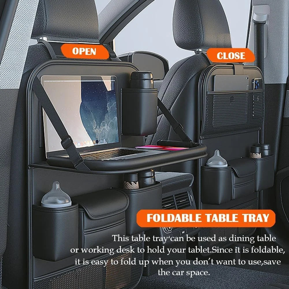 Mom’s Road-Trip Backseat Organizer & Foldable Activity Tray