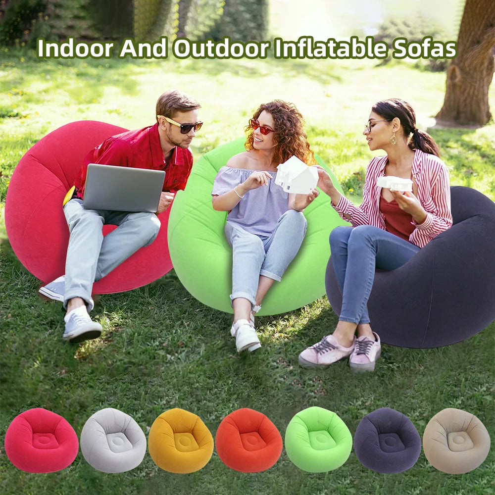 Mom’s Escape Portable Inflatable Lazy Sofa & Cozy Lounge Chair