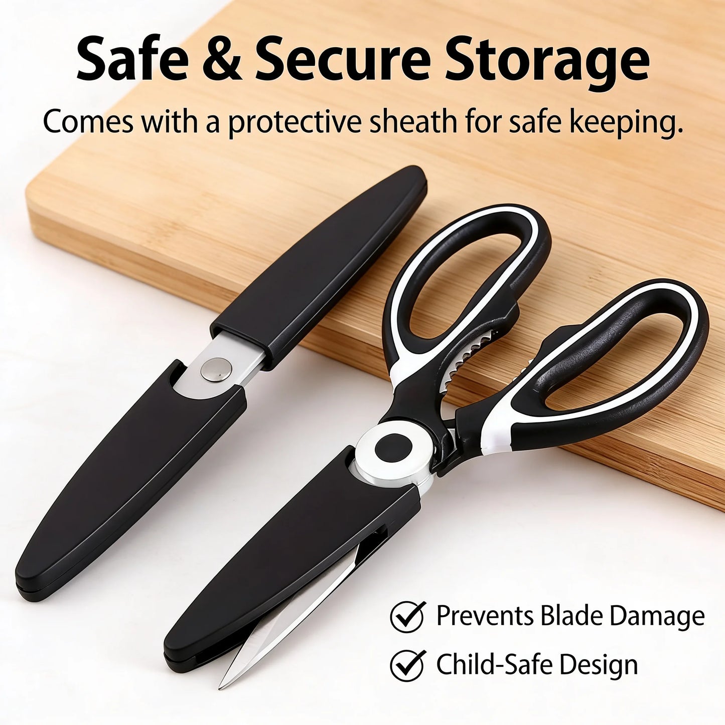 Mom’s Ultimate 6-in-1 Heavy Duty Kitchen Shears
